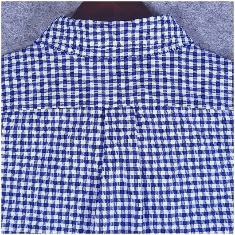 Polo Ralph Lauren Gingham Oxford Shirt Size XL Blue Preppy Pony Long Sleeve